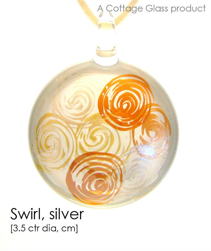 Swirl, silver