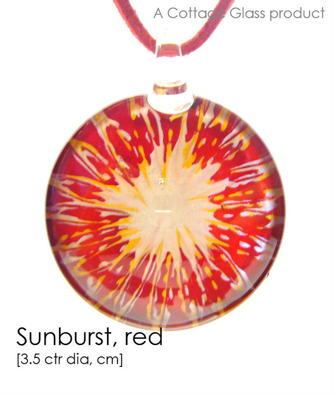 Sunburst, red
