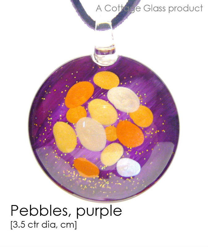 Pebbles, purple