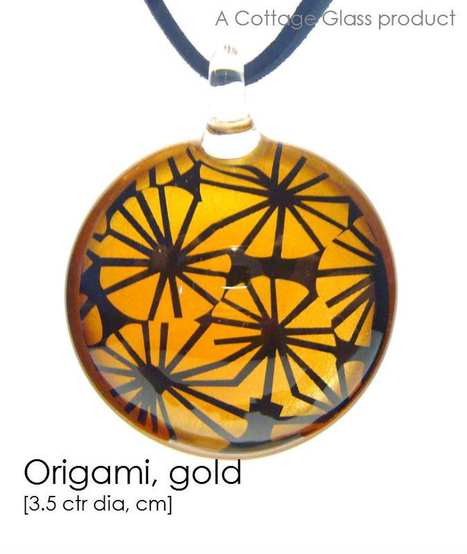 Origami, gold